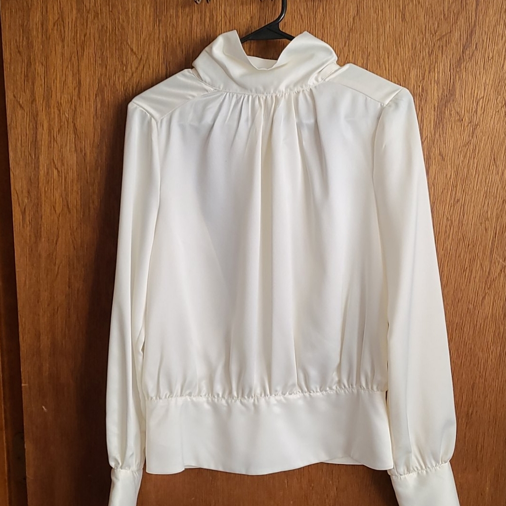 Open back blouse